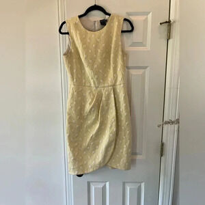 Gabby Skye Yellow Tulip Dress